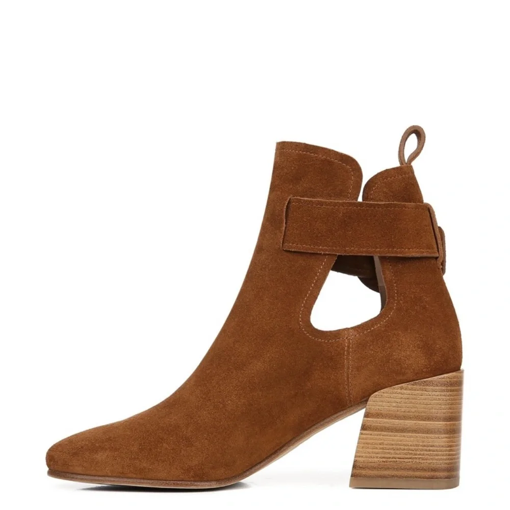 VIA SPIGA Suede Bootie - Picture 3 of 4